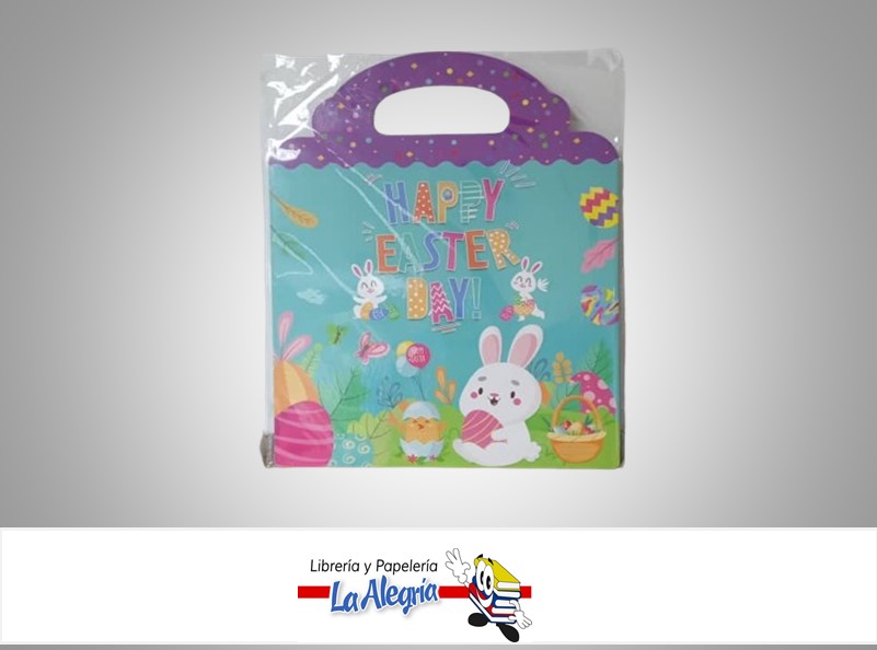 BLOCK APRENDIZAJE PASCUA CON CALCOMANIAS