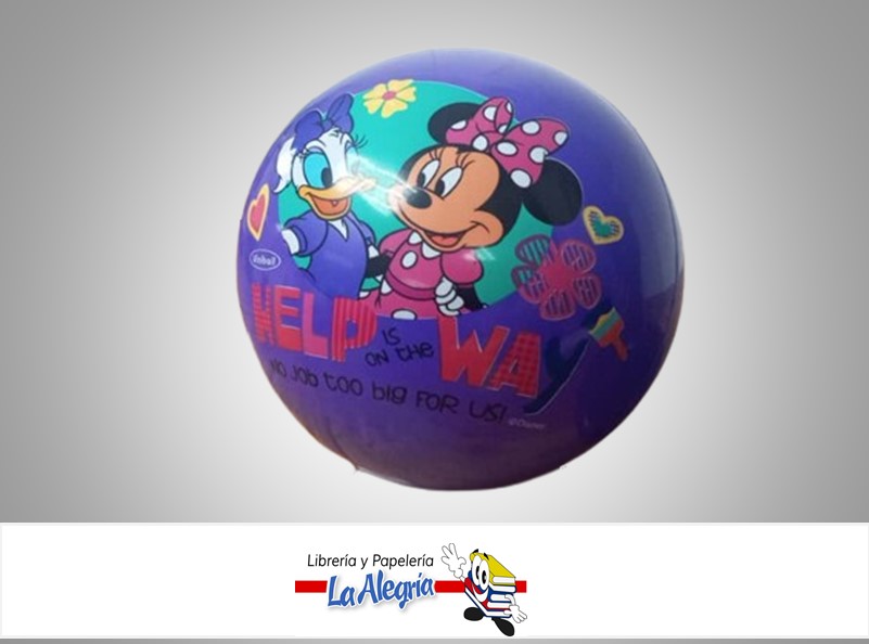 PELOTA MINNIE & DAYSI #5.5 014464 MARCA VINIBALL