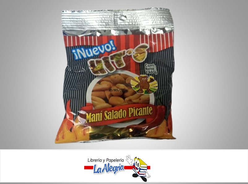 MANÍ PICANTE 160G MARCA HIT´S