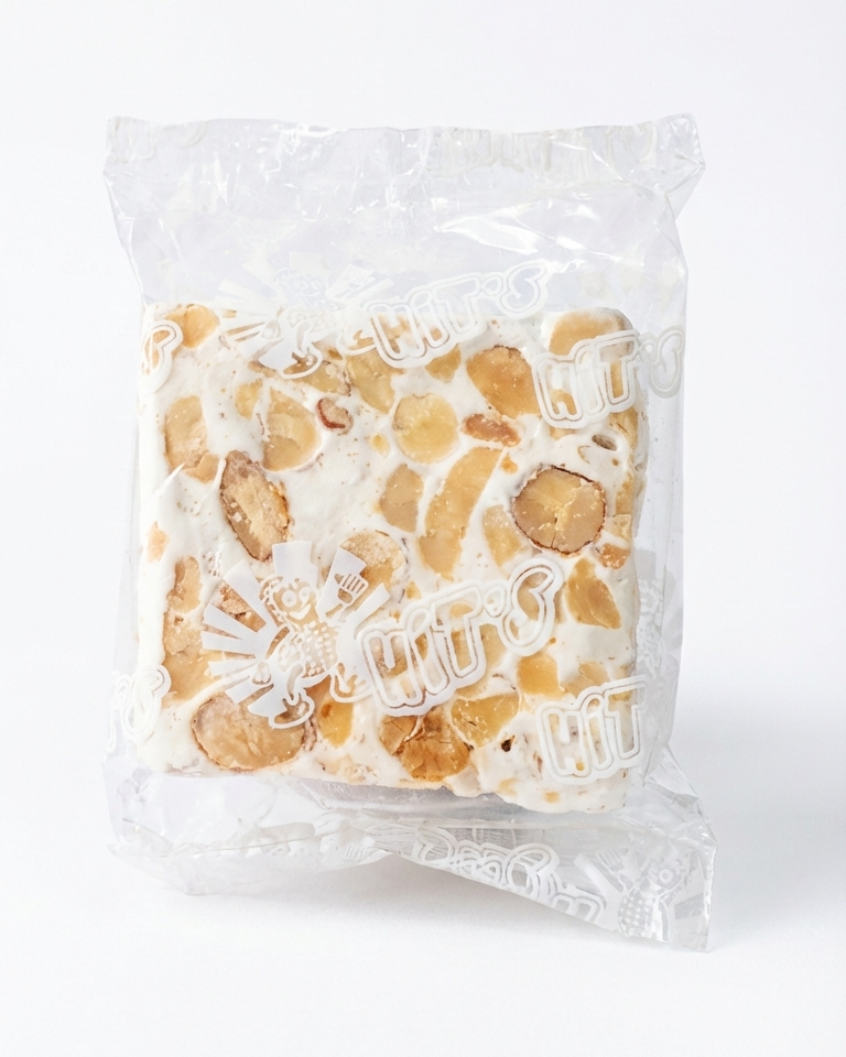 TURRON BLANCO CON MANI 50G MARCA HIT´S
