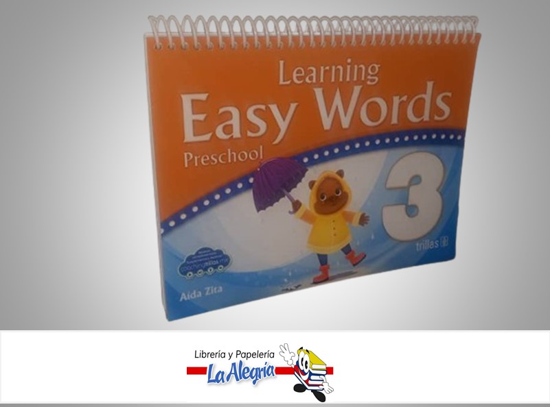 LEARNING EASY WORDS PRESCHOOL N° 3 TEMATICA ESCOLAR AUTOR AIDA ZITA MARCA TRILLAS