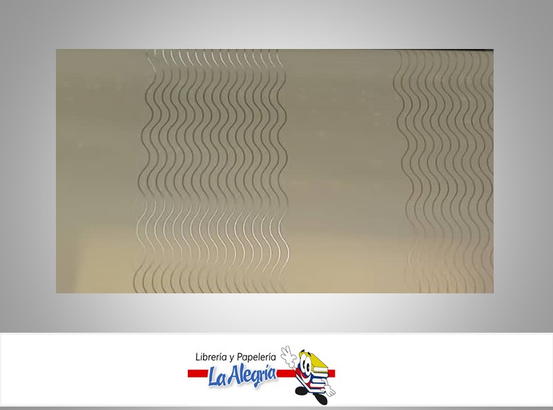 PAPEL COREANO ESTAMPADO ONDAS 57X57 CM AMARILLO UND MARCA CRISVI