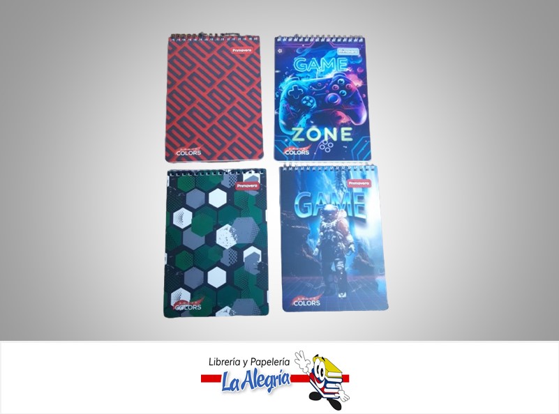 LIBRETA DE NOTAS PARA NIÑO DISNEY MARCA PRIMAVERA