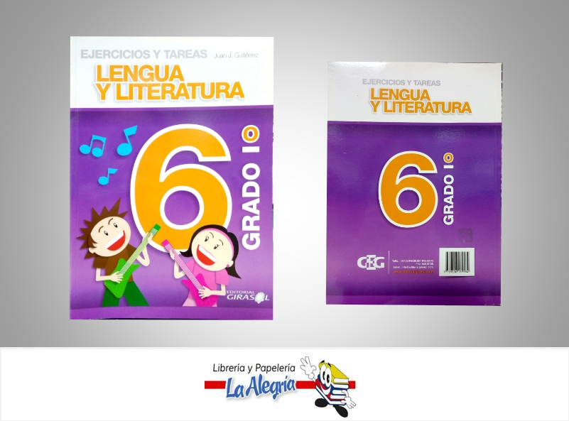 EJERCICIOS Y TAREAS 6 LENGUA Y LITERATUR  TEMATICA EDUCACION AUTOR GUTIERREZ, JUAN EDITORIAL EDITORIAL GIRASOL