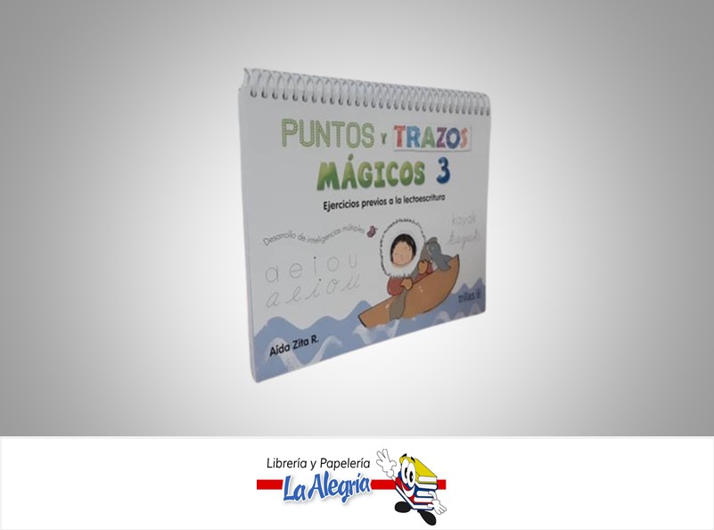 PUNTOS Y TRAZOS MAGICOS N°3 AUTORA AIDA ZITA EDITORIAL TRILLAS