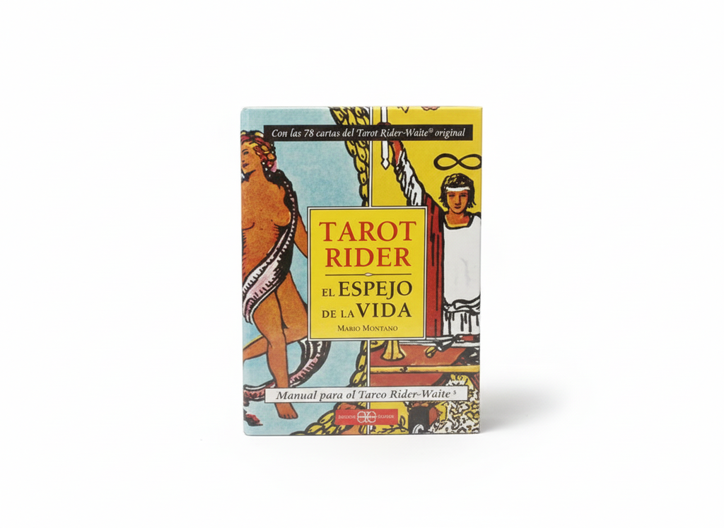 TAROT RIDER EL ESPEJO DE LA VIDA TEMATICA ESOTERISMO AUTOR MARIO MONTANO MARCA ARKANO BOOKS