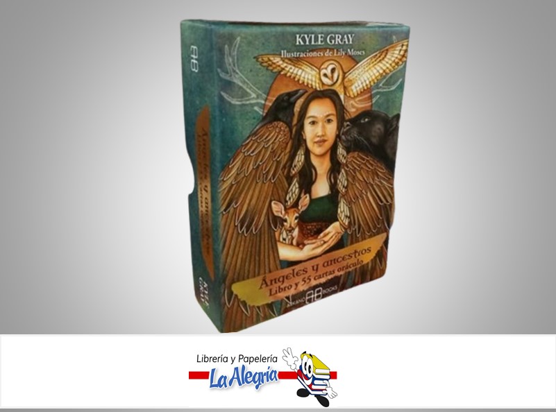 ANGELES Y ANCESTROS LIBRO+CARTAS TEMATICA ESOTERISMO AUTOR  KYLE GRAY MARCA ARKANO BOOKS