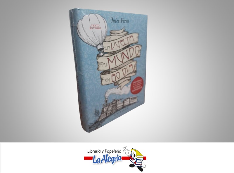 LA VUELTA AL MUNDO EN 80 DIAS TEMATICA NOVELA CLASICA AUTOR JULES VERNE EDITORIAL OCEANO GRIBAUDO