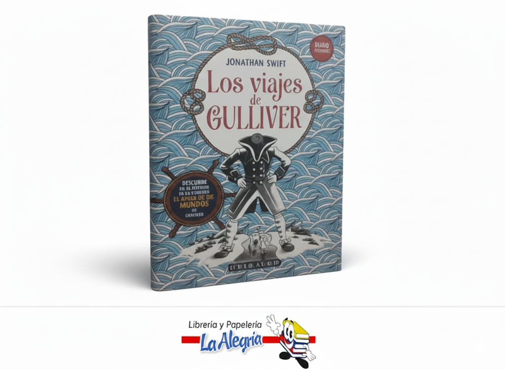 LOS VIAJES DE GULLIVER TEMATICA NOVELA CLASICA AUTOR JONATHAN SWIFT EDITORIAL OCEANO GRIBAUDO