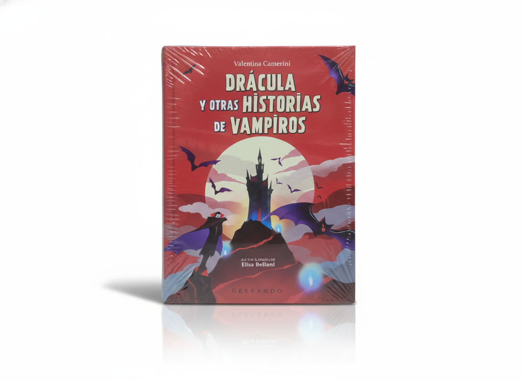 DRACULA Y OTRAS HISTORIAS DE VAMPIROS TEMATICA CUENTOS INFANTILES AUTOR VALENTINA CAMERINI EDITORIAL OCEANO GRIBAUDO