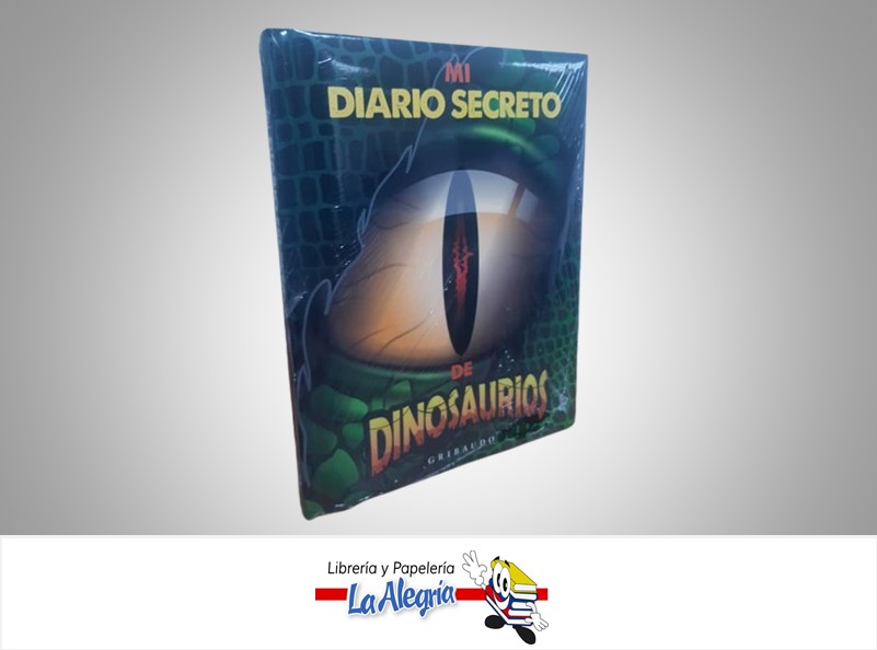 MI DIARIO SECRETO DE DINOSAURIOS TEMATICA DIARIO EDITORIAL OCEANO GRIBAUDO