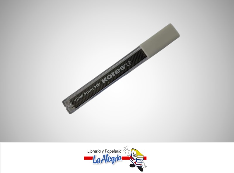 MINA 0.5MM 99053.21; HB ENVASE 12 PIEZAS MARCA KORES
