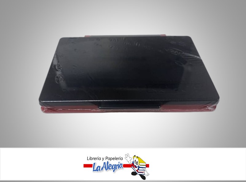 ALMOHADILLA PARA SELLO 7X11CM ROJO UND MARCA KORES