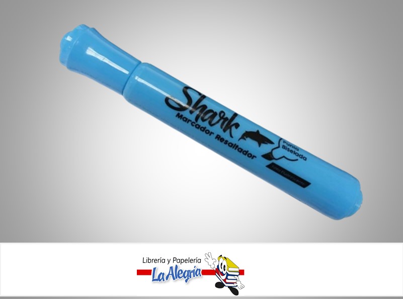 RESALTADOR AZUL UND MARCA SHARK
