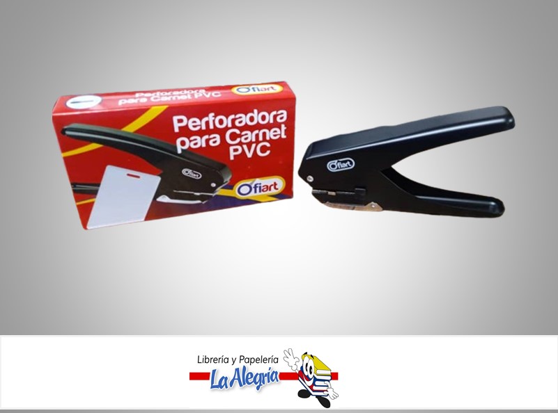 PERFORADORA 1 HUECO CARNET MARCA OFIART