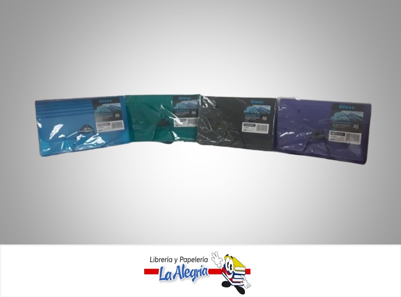 ARCHIVADOR EXPANDIBLE A6 DE 7 DIVISIONES GLASS SU MARCA STUDMARK