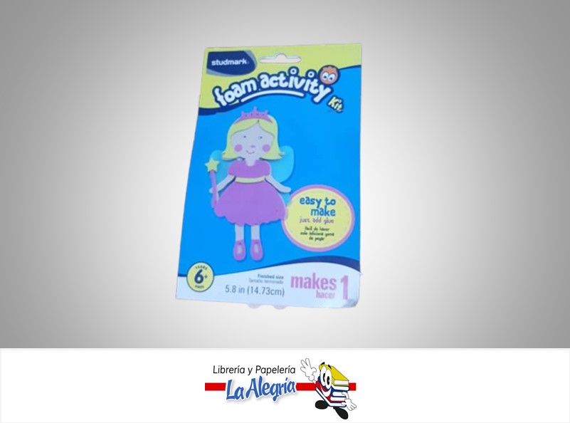 KIT DE ACTIVIDADES DE FOAMI BUHO Y HADA UND MARCA STUDMARK