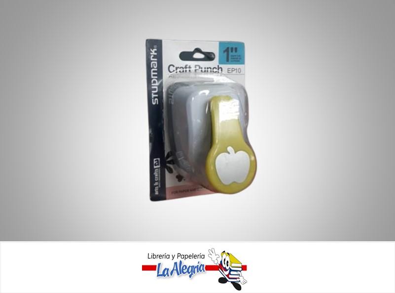 PERFORADOR PARA FOAMI CON DISEÑO DE MANZANA MARCA STUDMARK