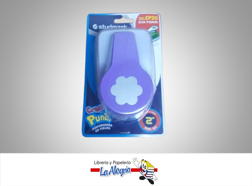 PERF.(ERFORADOR PARA FOAMI CON DISEÑO DE FLOR 2" MARCA STUDMARK
