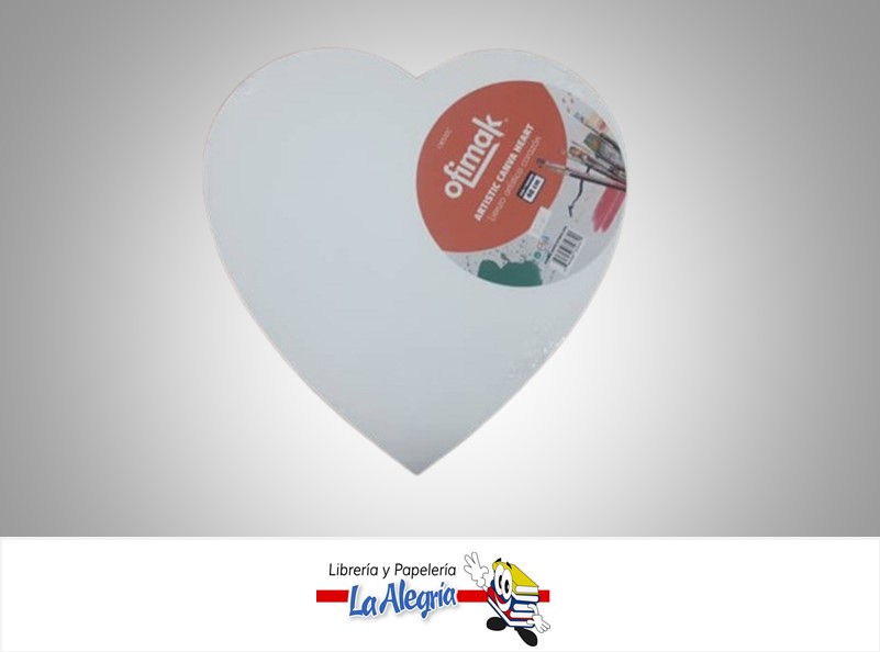 LIENZO DE CORAZON 40CM OK530C MARCA OFIMAK