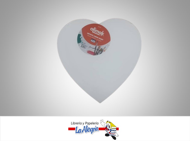 LIENZO DE CORAZON 50CM OK550C MARCA OFIMAK