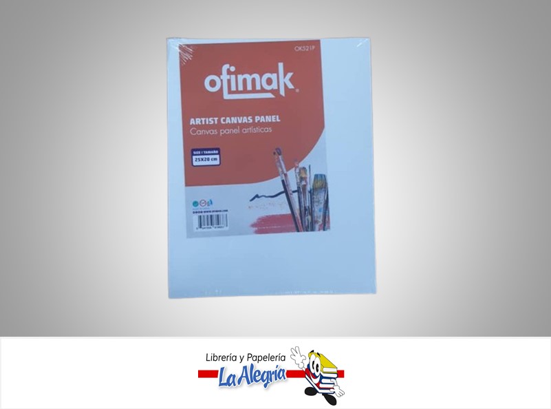 LIENZO PANEL ESCOLAR / ARTISTICO 25X20CM OK521P MARCA OFIMAK