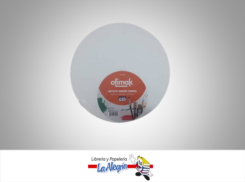 LIENZO REDONDO ARTISTICO 40CM OK530R MARCA OFIMAK
