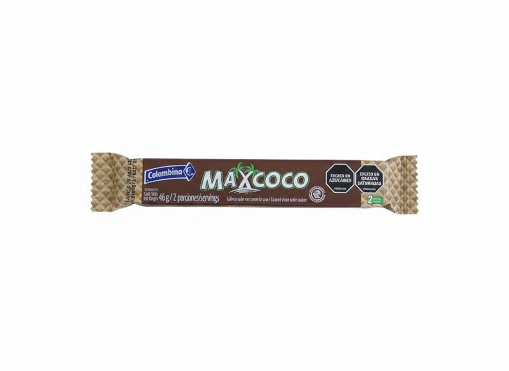 MAXCOCO GALLETA WAFFER 46G MARCA COLOMBINA