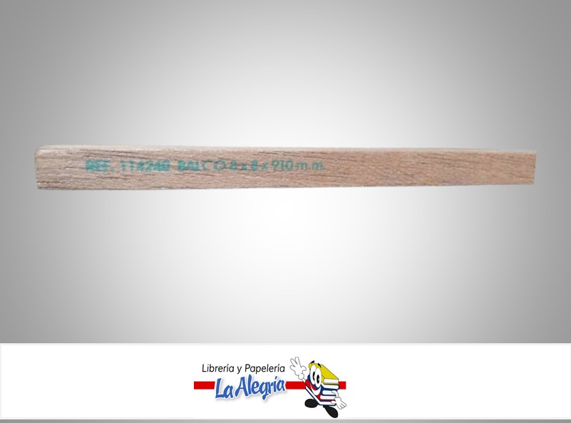 MADERA CEDRO LAMINA 8.0X8.0X910 MM (114240) MARCA COBALSA