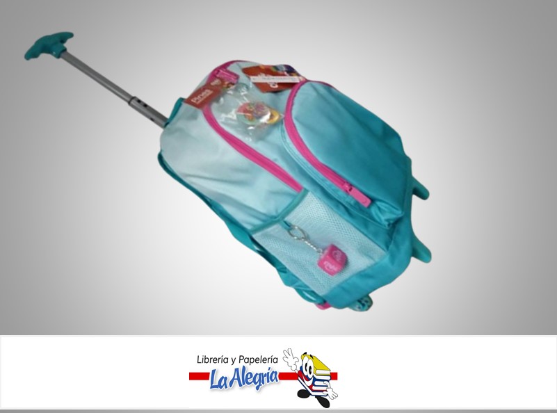 MORRAL ESCOLAR GRANDE CON RUEDAS JOY GRADIENTE 1337045 MARCA CAPI