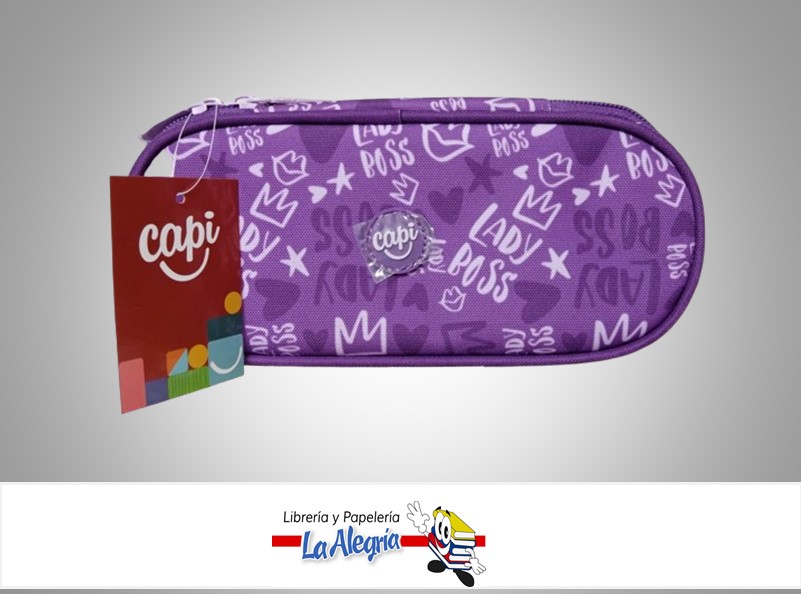CARTUCHERA OVALADO LADY 13612041 SIMPLE  MARCA CAPI