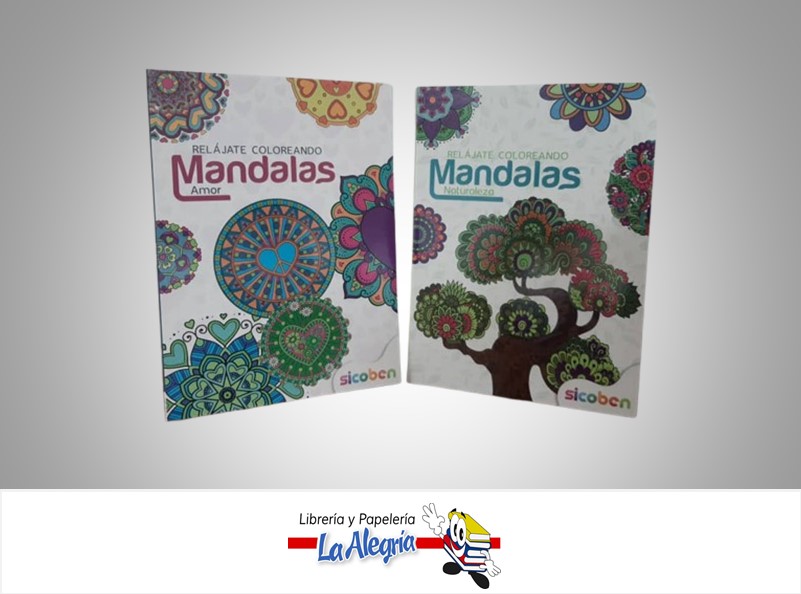 COLECCION MANDALAS AMOR Y NATURALEZA MARCA SICOBEN
