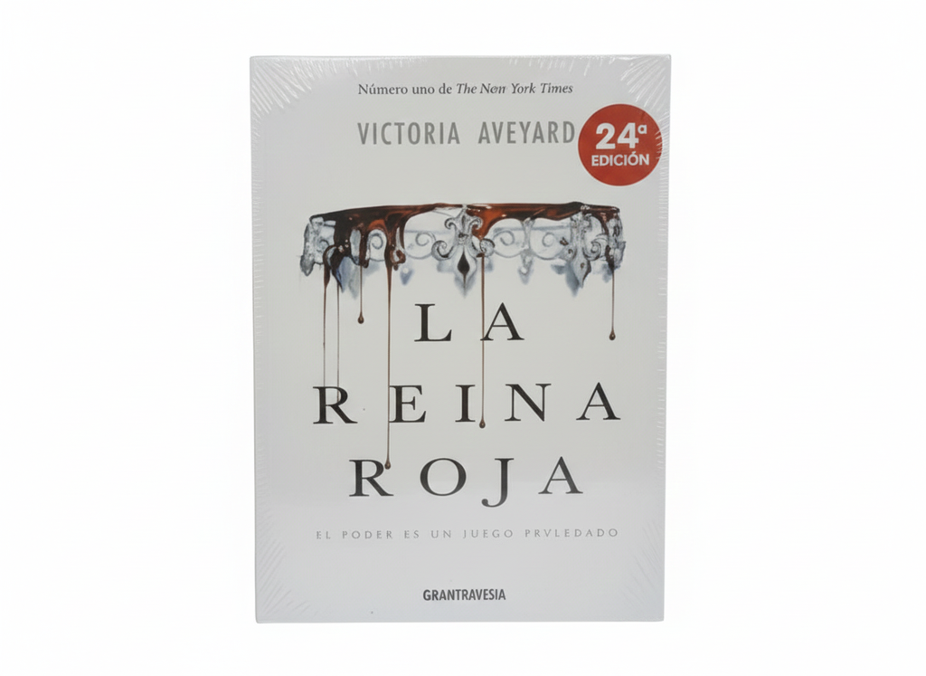 LA REINA ROJA TEMATICA NOVELA AUTOR VICTORIA AVEYARD MARCA OCEANO TRAVESIA