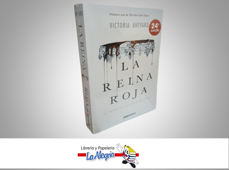 LA REINA ROJA TEMATICA NOVELA JUVENIL AUTOR VICTORIA AVEYARD MARCA OCEANO TRAVESIA