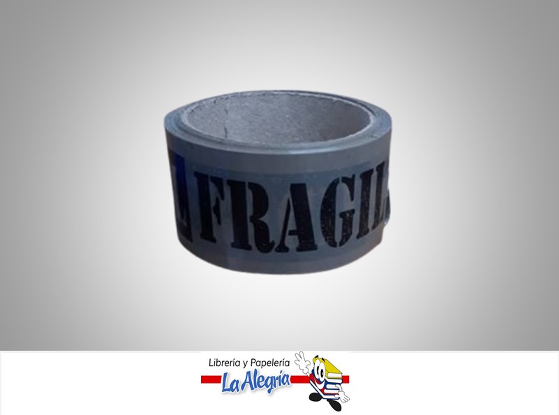 CINTA DE EMBALAJE FRAGIL IMPRESO FONDO MARRON 45MTS UND MARCA S/M