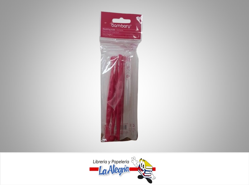 HERRAMIENTAS PARA MASILLA (ESTILETES) PAQUETE DE 5PZ MARCA BAMBARY