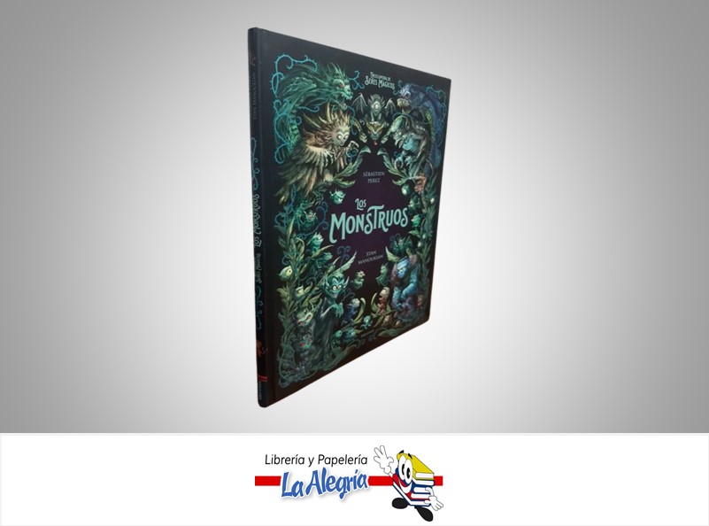 ENCICLOPEDIA DE SERES MAGICOS LOS MONSTRUOS TEMATICA CUENTO AUTOR STAN MANOUKIAN MARCA EDELVIVES