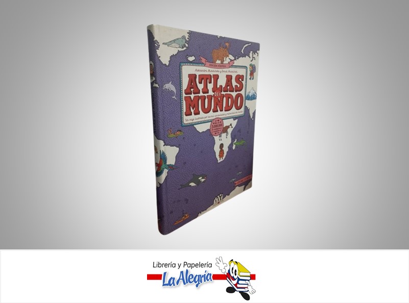ATLAS DEL MUNDO EDICION PURPURA TEMATICA ATLAS AUTOR ALEKSANDRA Y DANIEL MIZIELINSKI MARCA MAEVA YOUNG