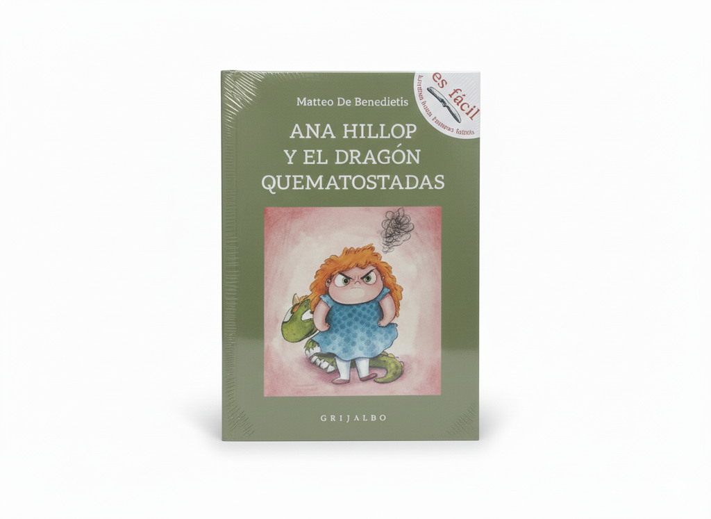 ANNA HILLOP Y EL DRAGON QUEMATOSTADAS TEMATICA CUENTOS INFANTILES AUTOR MATTEO DE BENEDITTIS EDITORIAL OCEANO GRIBAUDO