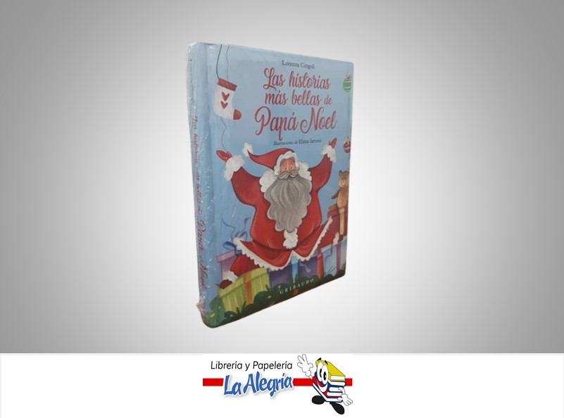 LAS HISTORIAS MAS BELLAS DE PAPA NOEL TEMATICA CUENTOS AUTOR ELENA IARUSSI MARCA OCEANO GRIBAUDO