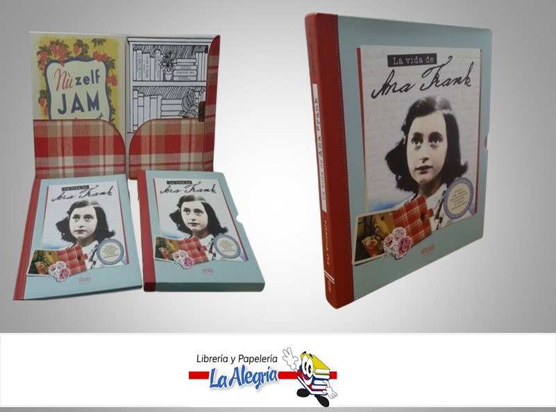 LA VIDA DE ANA FRANK TEMATICA BIOGRAFIA AUTOR KAY WOODWARD MARCA EDELVIVES