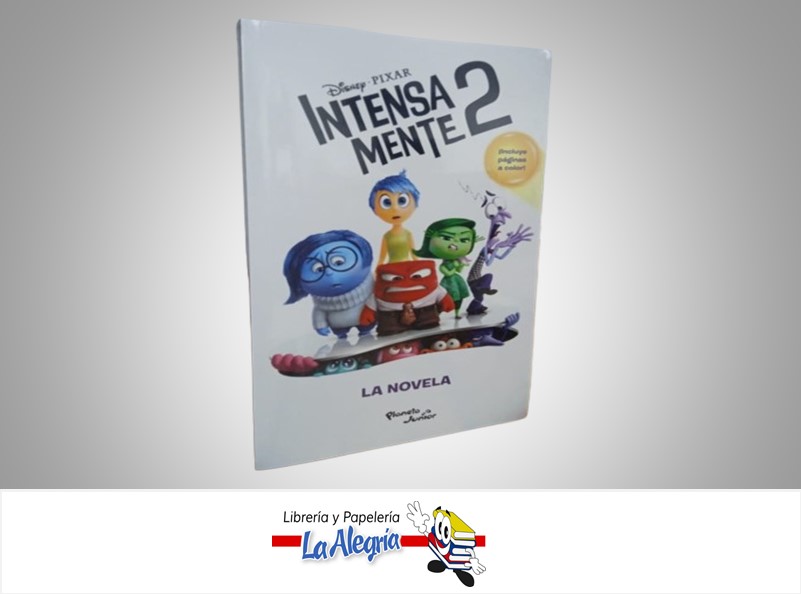 INTENSAMENTE 2 TEMATICA NOVELA AUTOR DISNEY MARCA PLANETA
