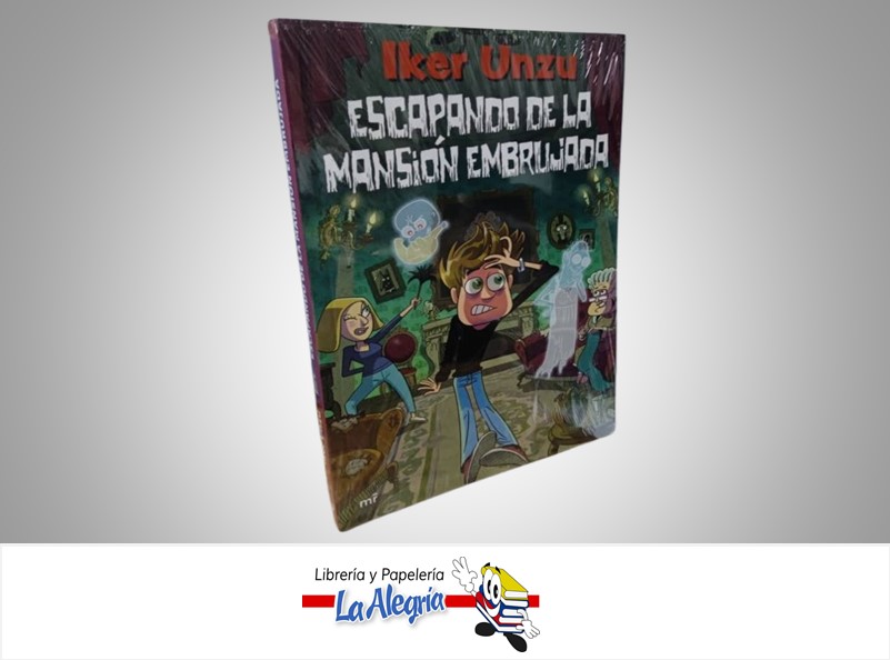 ESCAPANDO DE LA MANSION EMBRUJADA TEMATICA CUENTO INFANTIL AUTOR IKER UNZU MARCA PLANETA