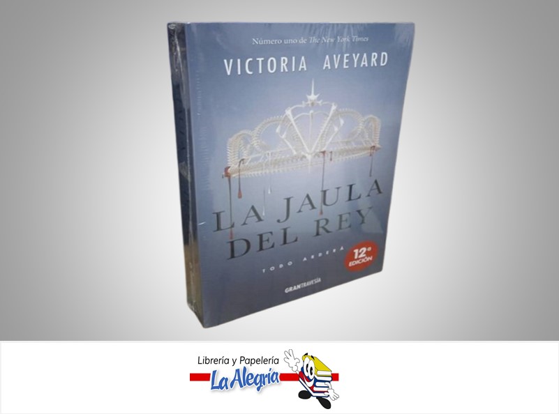 LA JAULA DEL REY TEMATICA NOVELA JUVENIL AUTOR VICTORIA AVEYARD MARCA OCEANO TRAVESIA