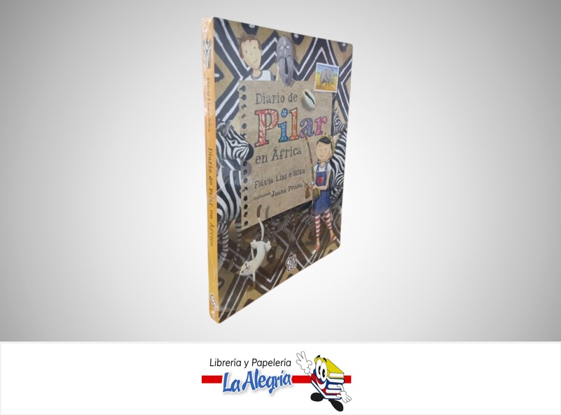 DIARIO DE PILAR EN AFRICA TEMATICA CUENTO INFANTIL AUTOR FLAVIA LINS E SILVA MARCA V&R EDITORA