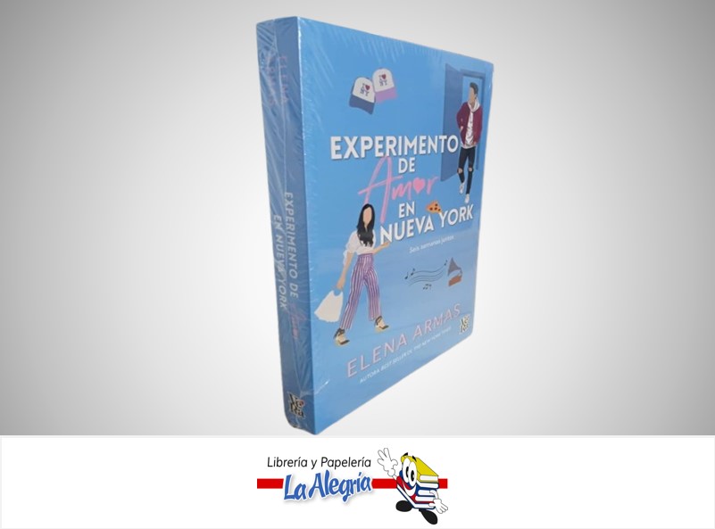 EXPERIMENTO DE AMOR EN NUEVA YORK TEMATICA NOVELA  AUTOR ELENA ARMAS MARCA V&R EDITORAS