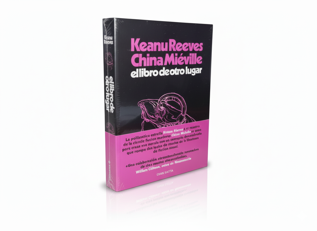 EL LIBRO DE OTRO LUGAR TEMATICA NOVELA DE FICCION AUTOR KEANU REEVES/CHINA MIEVILLE MARCA OCEANO