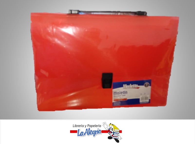 ARCHIVADOR EXPANDIBLE PLASTICO OFICIO 780-6991690 CON BROCHE 12 DIVISIONES MARCA MERLETTO