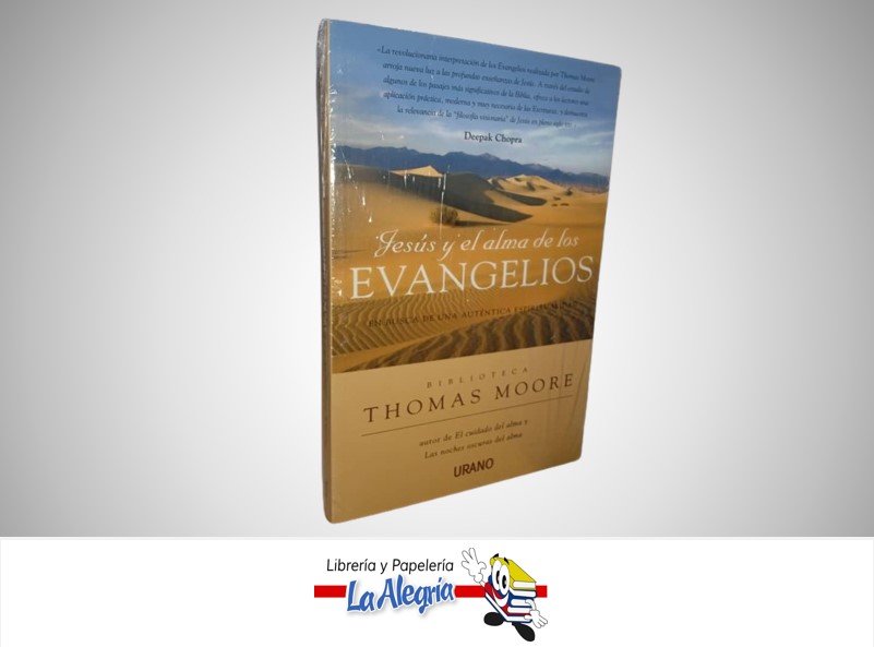 JESUS Y ALMA DE LOS EVANGELIOS TEMATICA RELIGION AUTOR THOMAS MOORE MARCAS URANO