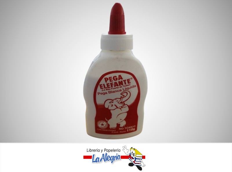 PEGA ESCOLAR LIQUIDA DE 110G MARCA ELEFANTE